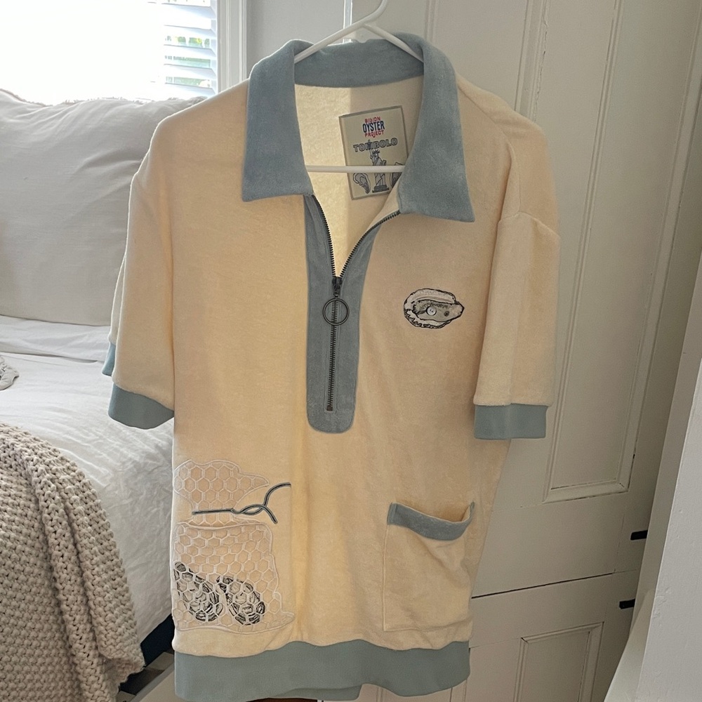 Tombolo men’s large oyster shirt